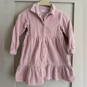 Zara Girls Pink Dress Size 4-5 years